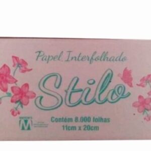 Papel Higienico Stilo Interfolhado 100% Celulose Folha Simples