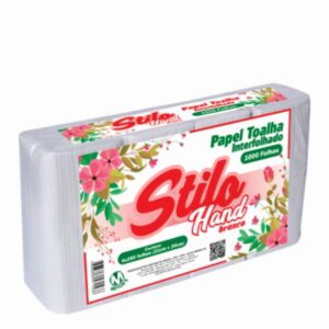 Papel Toalha Stilo Hand Branco 1000 Folhas