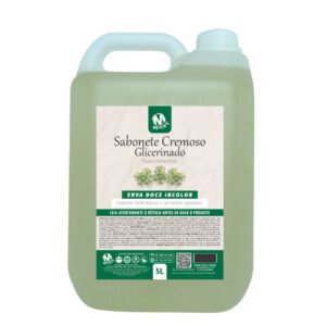 Sabonete Cremoso Glicerinado Incolor Erva Doce
