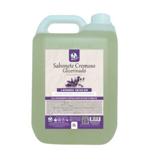 Sabonete Cremoso Glicerinado Incolor Lavanda