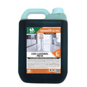 Cera Lustrável Preta